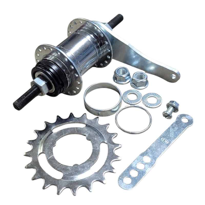 Maza contrapedal acero 20 dientes 36h